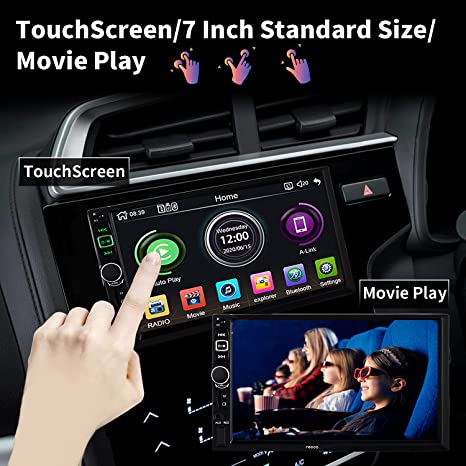 Double DIN 7 Inch Touch Screen car MP5 Player
