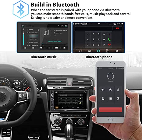 Double DIN 7 Inch Touch Screen car MP5 Player
