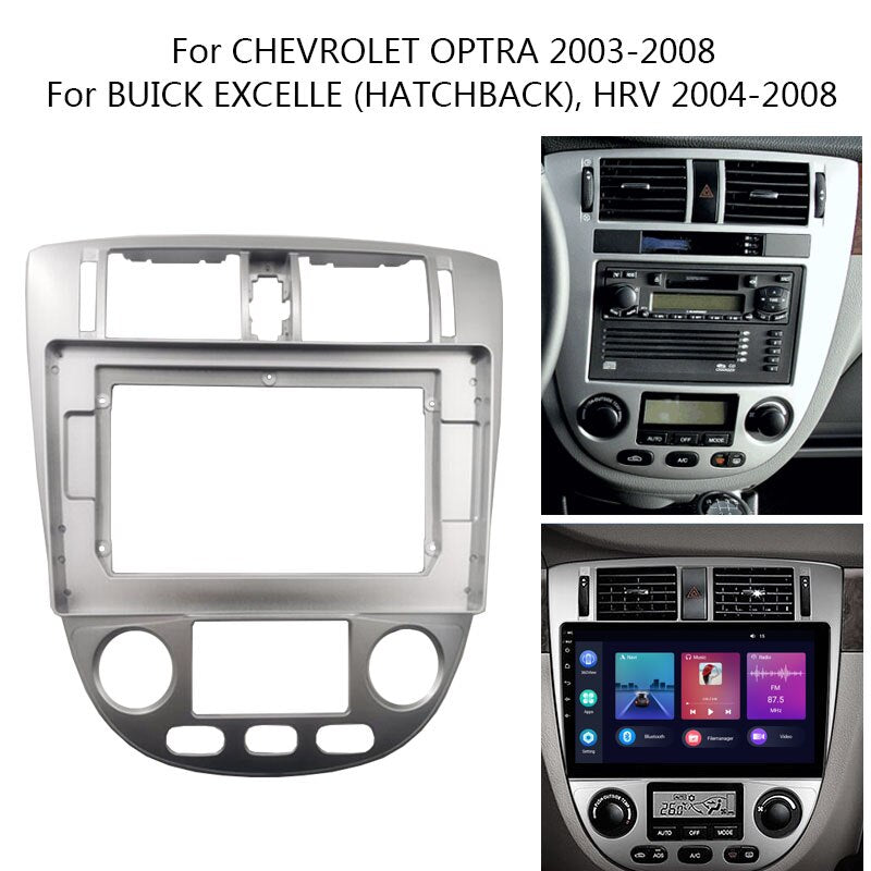 Android Car Multimedia Player Frame Kit For Fiat 500 2007-2015 Audio Stereo  Radio Dash Panel Fascia Bezel Faceplate