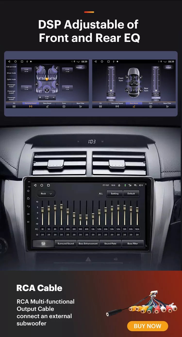 car stereo audio retractable 1 din car radio carplay rotatable 360 deg