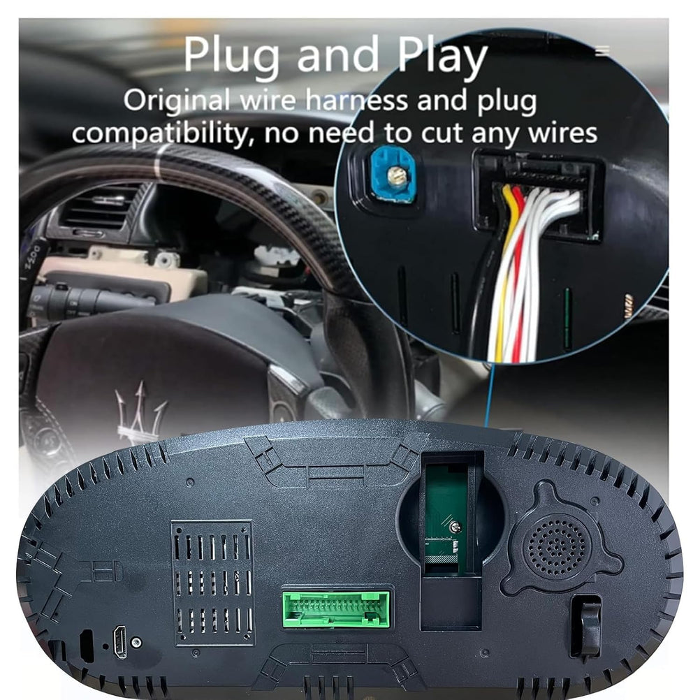 Computerized Instrument Panel Omnitek 12.3 inch Digital Dash Instrument Cluster for Audi R8 Pa Platf
