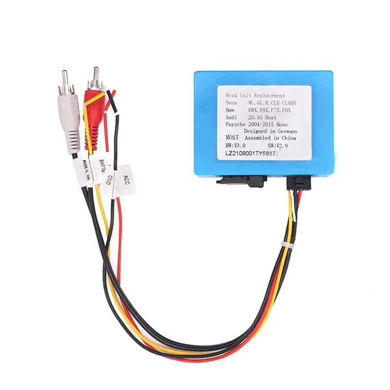 Car Signal Decoder Omnitek D2B Digital Data Optical Fiber Decoder Most Box Car Radio Ampl