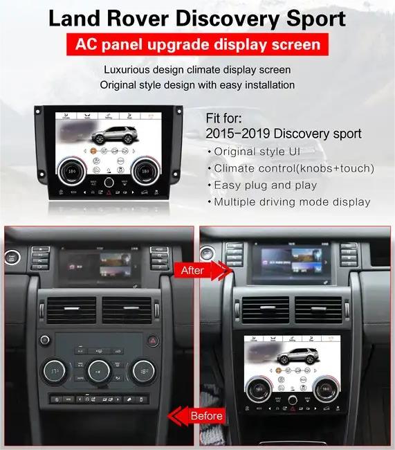 Touch Screen Air Conditioning Board LCD Display AC Screen Climate AC  Control Panel for Land Rover Range Rover Vogue Headlight Taillight at Rs  53496.92, Sport Utility Vehicles