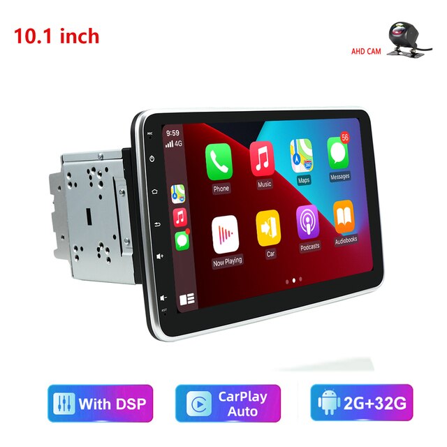 universal 10 inches android gps car stereo 2din video multimedia playe