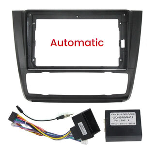 2 Din Car Radio Frame for BMW 1 Series E81 E82 E87 E88 AT 2004 - 2012 Fascia Dash Kit DVD Radio Panel Stereo Cover