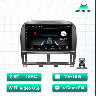Omnitek 2Din Android10 Car Radio For Lexus LS430 2003-2006 Navigation GPS Stereo Auto Multimedia Player 1280*720P Headunit Video NO DVD