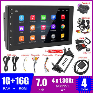 OMNITEK 7 Inch Screen Car Audio Radio MP5 DVD Player Android 10.1 2Din Stereo WiFi GPS DVR Camera For Chevrolet Aveo Lova Captiva Epica