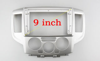 9 Inch Car Radio Fascia For Nissan NV200 2009-2017 DVD GPS MP5 Android Player Stereo Head Unit 2 Din Panel Dash Frame Cover