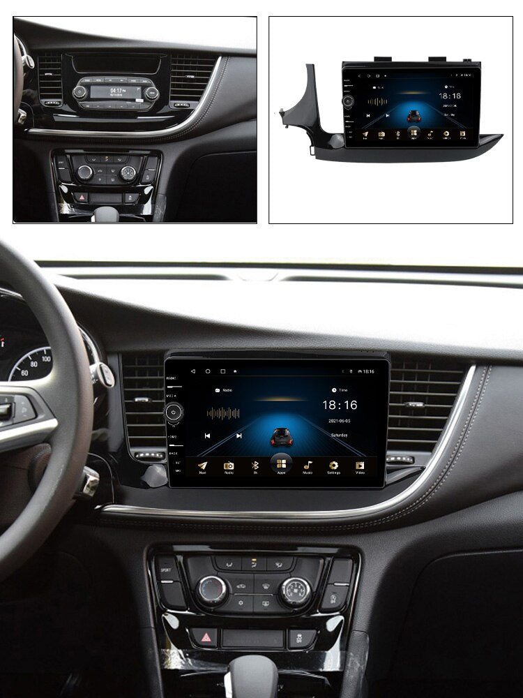 OMNITEK Android Car Radio With QLED Screen For Buick Encore 2016-2018