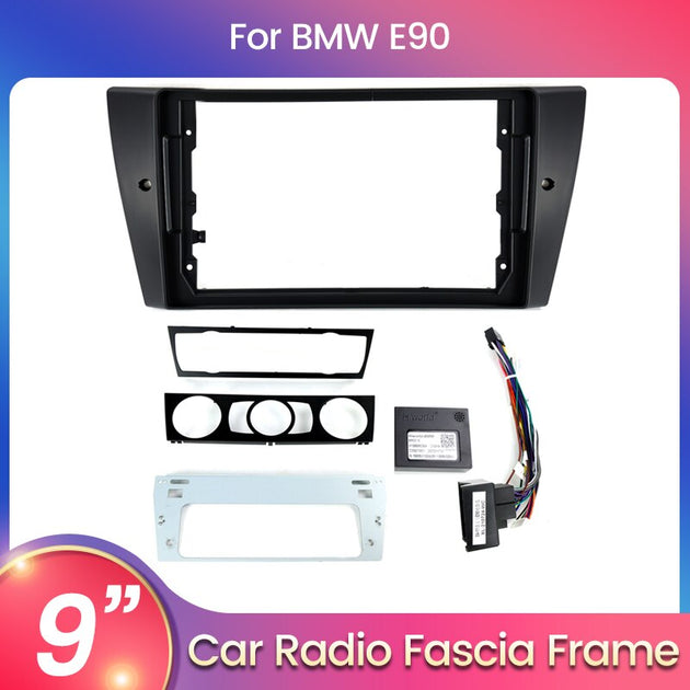 Car Audio Stereo Frame Radio Panel Fascia For Volkswagen VW Polo 2014 -  2018 Mounting Dash Installation Bezel Trim Kit