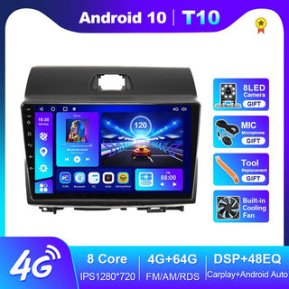 Omnitek Android 10 For KIA RAY 2011-2017 Multimedia Car Radio GPS Navigation Android Auto 4G WIFI Carplay DSP 2 Din DVD Player