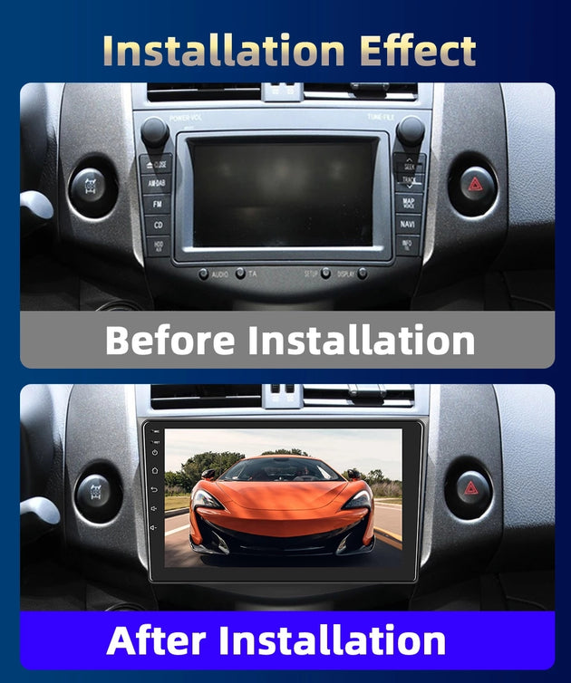 OMNITEK AutoRadio 2Din Android Radio Carplay