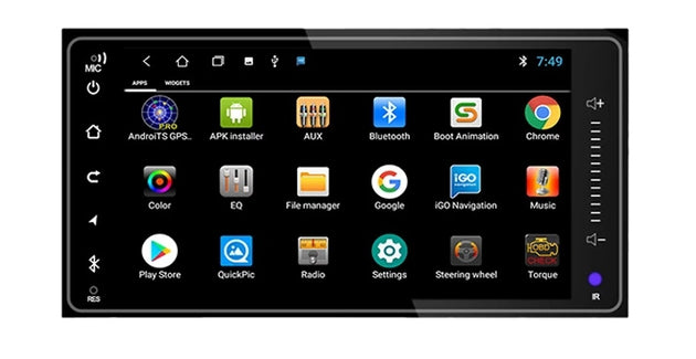 Android Single Din Car Stereo con Bluetooth, 6.9 ” Ecuador