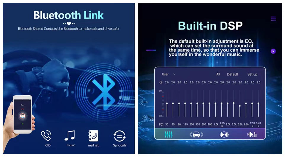 OMNITEK Android 10 AutoRadio