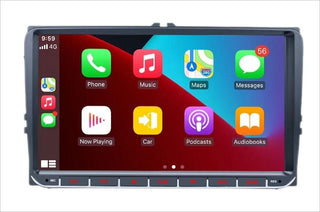 Omnitek Android 11 Car Radio GPS WiFi Carplay For VW / Volkswagen Skoda Octavia golf 5 6 touran passat B6 polo Jetta